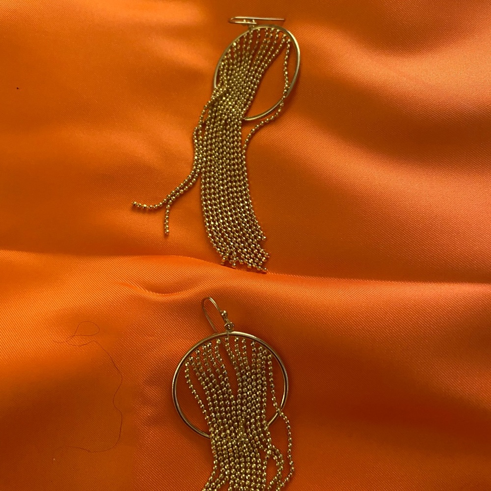 Gold earrings - Picture 3 of 8